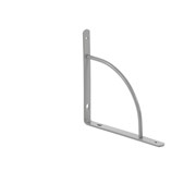Кронштейн арочный, выгнутый, 200 х 200 х 20 мм, серый Сибртех 94058