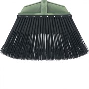 Метла полипропиленовая, 400 х 175 мм, веерная распушенная, без черенка, Сибртех 63221