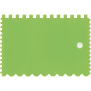 Шпатель для клея, пластмассовый, 90 х 130 мм, зубчатый Сибртех 86017