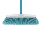 Щетка пластмассовая для подметания пола, 270 мм, "Classic" бирюзовая щетина, c черенком, 120 см, D 22 мм Elfe 93544