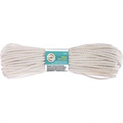 Шнур бельевой, полипропиленовый с сердечником D 3 мм, L-10 м, белый Elfe 93704