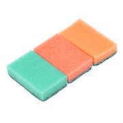 Губки для посуды Mini, 79 x 49 x 23 мм, 3шт, Elfe 92349