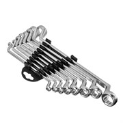 Набор ключей накидных, 6-22 мм, 8 шт, хромированные Sparta 153755