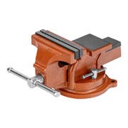 Тиски слесарные, 125 мм, поворотные, с наковальней Sparta 186255