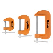 Набор: струбцины G-образные, 3 шт, 25-50-75 мм Sparta 206755