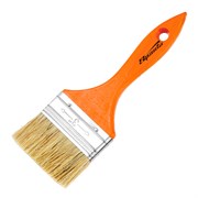 Кисть плоская Slimline 3" (75 мм) натуральная щетина, деревянная ручка Sparta 824405