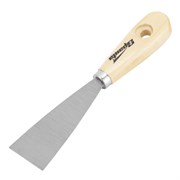 Шпательная лопатка из углеродистой стали, 40 мм, деревянная ручка Sparta 852065