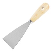 Шпательная лопатка из углеродистой стали, 60 мм, деревянная ручка Sparta 852125
