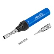 Горелка газовая, тип "Карандаш", 2 насадки для пайки, 130 мм Sparta 914125