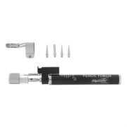 Горелка газовая, тип "Карандаш" c пьезоподжигом + 4 насадки для пайки, 200 мм Sparta 914325