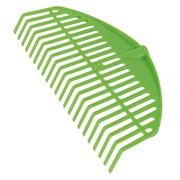 Грабли веерные пластиковые, 430 мм, 22 плоских зуба, без черенка, Sparta 61803