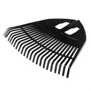 Грабли веерные пластиковые, 495 мм, 23 плоских зуба, без черенка, Sparta 61804