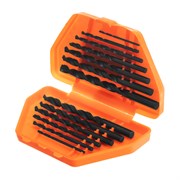 Набор сверл по металлу, 1.5-6.5 мм, (через 0.5 мм) 13 шт, пластиковый бокс, цилиндрический хвостовиковик Sparta 723455