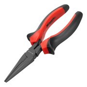 Длинногубцы прямые Black Nickel, 160 мм, двухкомпонентные рукоятки Matrix 17158