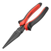 Длинногубцы прямые Black Nickel, 200 мм, двухкомпонентные рукоятки Matrix 17162