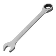 Ключ комбинированный трещоточный, 18 мм, CrV, зеркальный хром Matrix Professional 14811