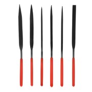 Набор надфилей, 160 х 4 мм, 6 шт, обрезиненные рукоятки Matrix 15816