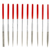 Набор надфилей алмазных, 140 х 50 х 3 мм, 10 шт Matrix 15832