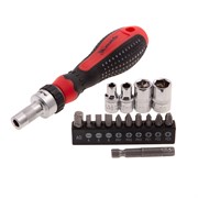 Отвертка с битами Matrix 1/4 16 шт 11332