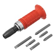 Отвертка со сменными битами Matrix ударные 1/2 6 шт 11579