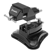 Тиски настольные, резиновая вакуумная присоска, шарнирный механизм, ширина рабочих губок 70 мм Matrix 18506