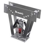 Трубогиб гидравлический, 1/2-3", 15 т, в комплекте с башмаками Matrix 181365