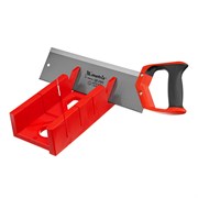 Стусло пластиковое Matrix 300×100 мм + пила 350 мм 22550