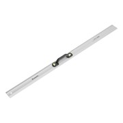 Линейка-уровень, 1000 мм, металлическая, пластмассовая ручка 2 глазка Matrix 30577