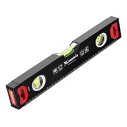 Уровень алюминиевый, усиленный, фрезерованный, 3 глазка, 400 мм Matrix 34360