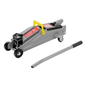 Домкрат гидравлический подкатной, 2 т, высота подъема 135-355 мм Matrix 51020