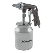 Пневматический пескоструйный пистолет Matrix с нижним бачком 57326