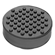 Резиновая опора для подкатного домкрата универсальная, D 72 мм, D 50, H 35 мм Matrix 50911