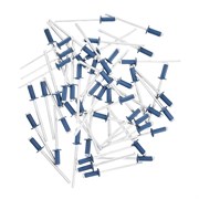 Заклепки 3.2 х 8 мм RAL 5005, синий, 50 шт Matrix 40676