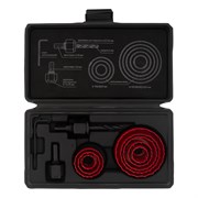 Набор кольцевых пил по дереву, 19-64 мм, 11 предметов Matrix 70473