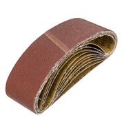 Лента абразивная бесконечная, P 120, 75 х 533 мм, 10 шт Matrix 74239