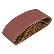 Лента абразивная бесконечная, P 150, 100 х 610 мм, 10 шт Matrix 74269