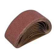 Лента абразивная бесконечная, P 40, 75 х 457 мм, 10 шт Matrix 74205