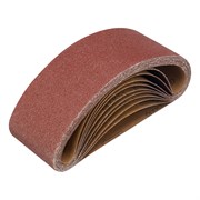 Лента абразивная бесконечная, P 60, 100 х 610 мм, 10 шт Matrix 74255