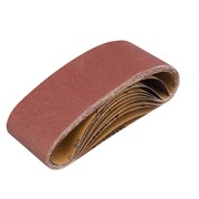 Лента абразивная бесконечная, P 80, 100 х 610 мм, 10 шт Matrix 74260