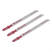 Полотна для электролобзика по металлу, 3 шт, T127D, 75 х 3 мм, HSS Matrix Professional 78208