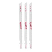 Полотна для электролобзика  по дереву, 3 шт, T311C, 100 x 2, 75 мм, HCS Matrix 78220