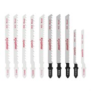 Набор полотен для электролобзика по дереву, 10 шт, T-SET1007 Matrix 78249