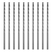 Сверло по металлу, 4 х 119 мм, полированное, удл, HSS, 10 шт, цилиндрический хвостовик Matrix 715040