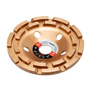 Чашка алмазная зачистная, 125 мм, двухрядная Matrix 72990