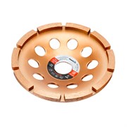 Чашка алмазная зачистная, 125 мм, однорядная Matrix 72985