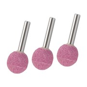 Шарошка абразивная, шар, 19 x 6 мм, F46, 3 шт Matrix 76014