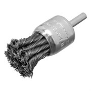 Щетка для дрели, 30 мм, "чашка" со шпилькой, крученая металлическая проволока Matrix 74466
