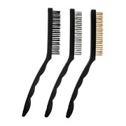 Набор щеток, 3 шт, металлические с пластмассовой ручкой, большие Matrix 74863