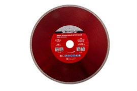 Диск алмазный, отрезной сплошной, 230 х 22.2 мм, мокрая резка Matrix Professional 73191