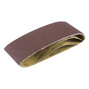 Лента абразивная бесконечная, P 120, 75 х 457 мм, 3 шт Matrix 74279